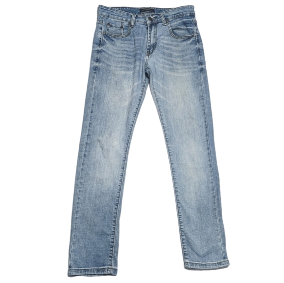 Aeropostale Other - Aeropostale Mens Skinny Jeans Light Wash Whiskering Classic Casual Size 30 x 30